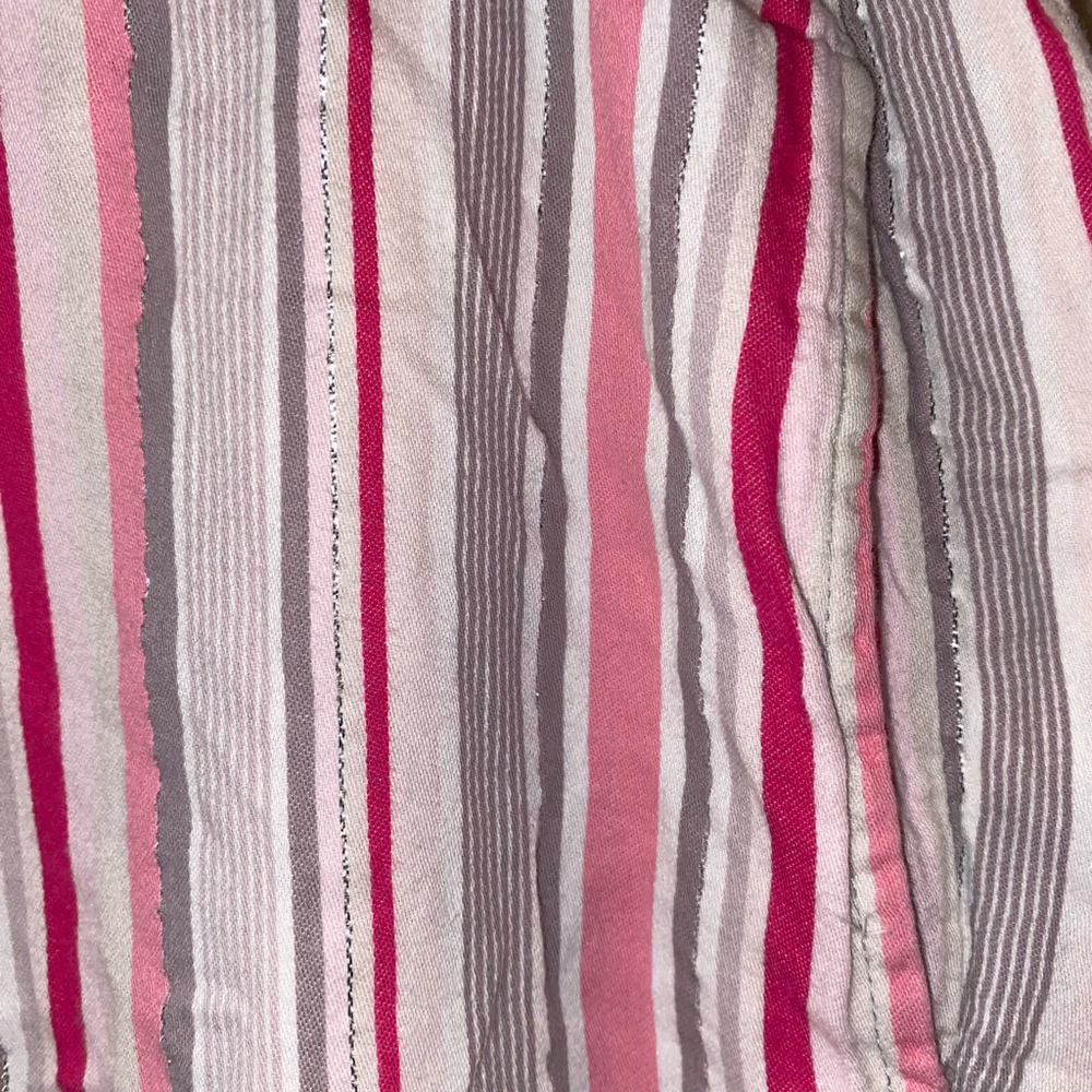 Women's Victoria’s Secret Striped Pajama Pants with Pockets Pink and Gray Size M - Picture 5 of 5